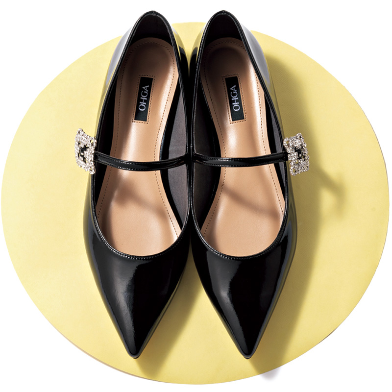 フラットシューズ,パンプス,メリージェーン,ストラップシューズ,OHGA