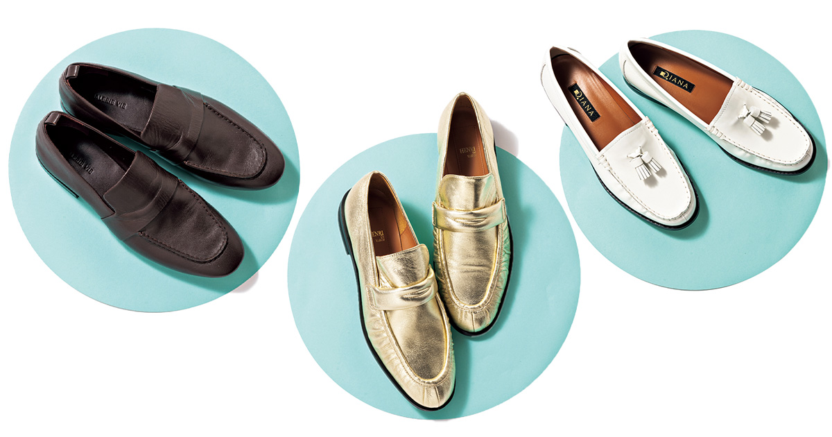 ローファー,撥水シューズ,白ローファー