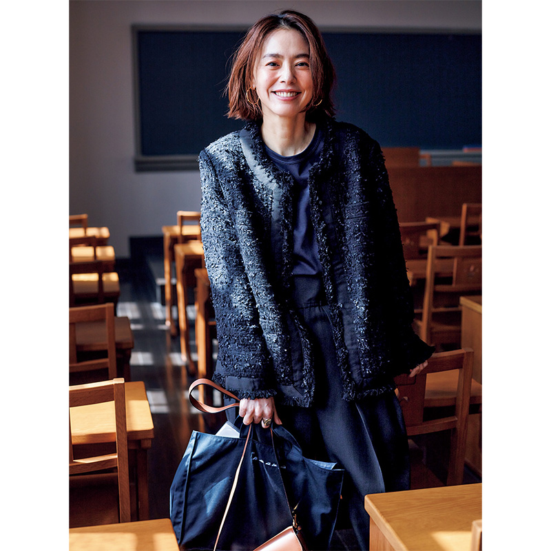 ツイード,ツイードジャケット,ジャケット,浅見れいな