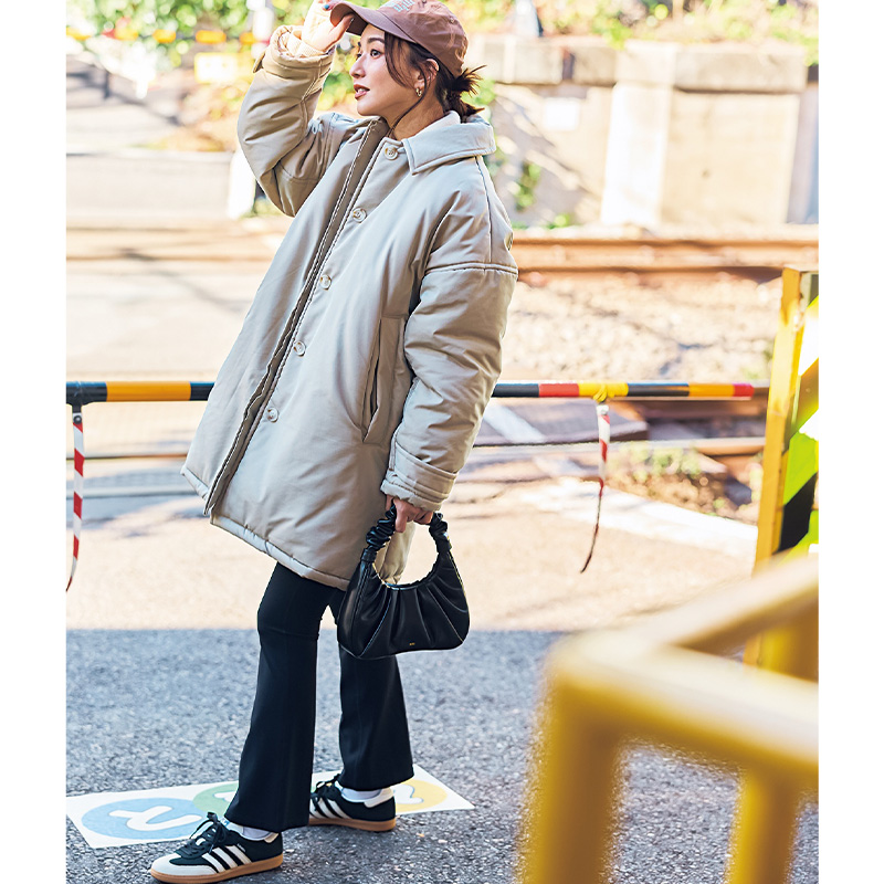 優木まおみ,レギンス,スポーティ,アウター,キャップ,ピラティスコーデ