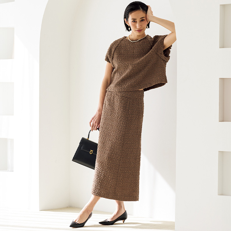 ビーミング バイ ビームス,ビームス,セットアップ,母業コーデ,ママコーデ,セレモニー,きちんと服,神山まりあ