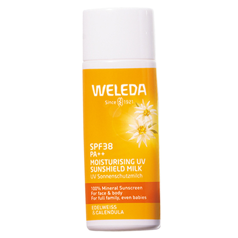 ェレダ エーデルワイス UVプロテクトミルク、日焼け止め