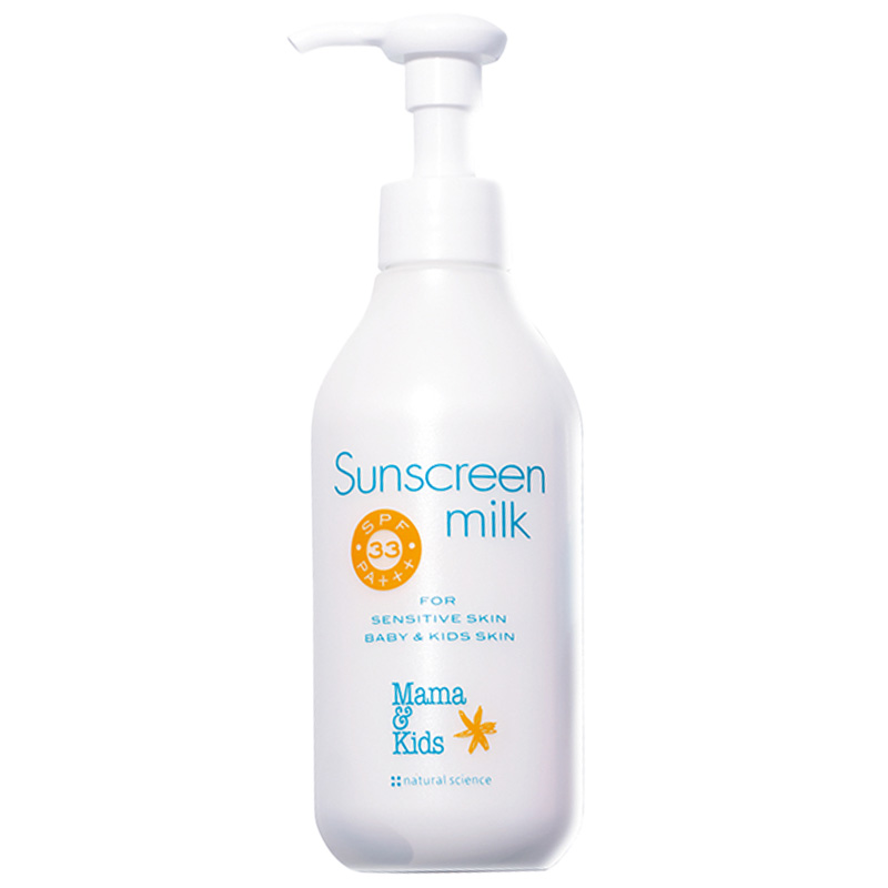 ママ&キッズ サンスクリーンミルクお得用ポンプタイプ