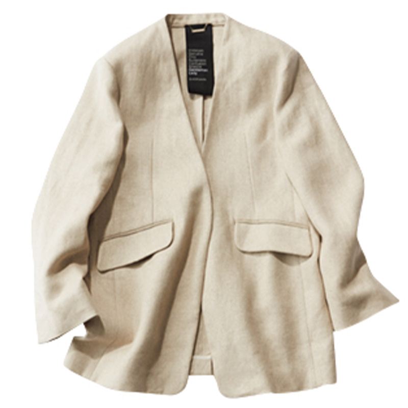 ジャケット,ノーカラージャケット,リネンジャケット,カオス