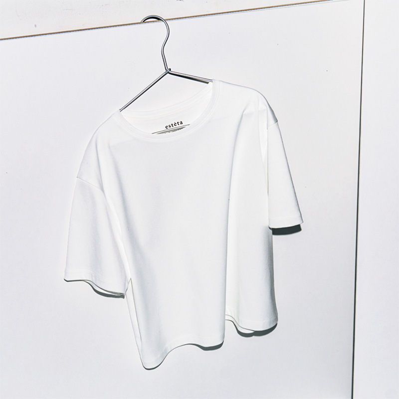 Tシャツ,白Tシャツ,エステータ