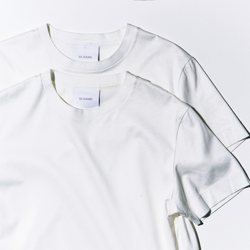 白Tシャツ,Tシャツ,SLOANE