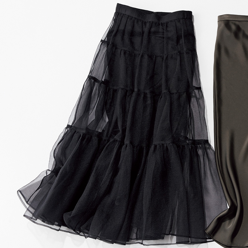 スカート,チュールスカート,オーガンジースカート,ウィムガゼット