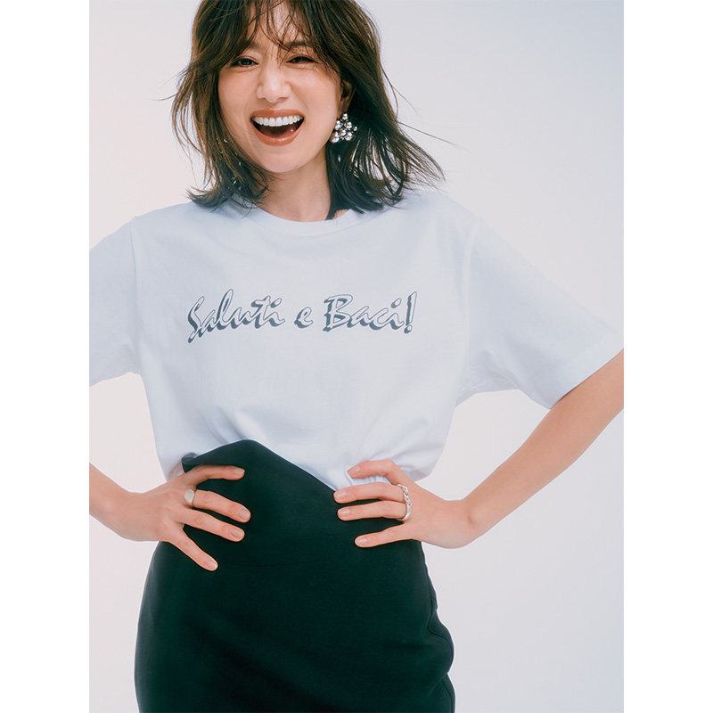 東原亜希,Tシャツコーデ