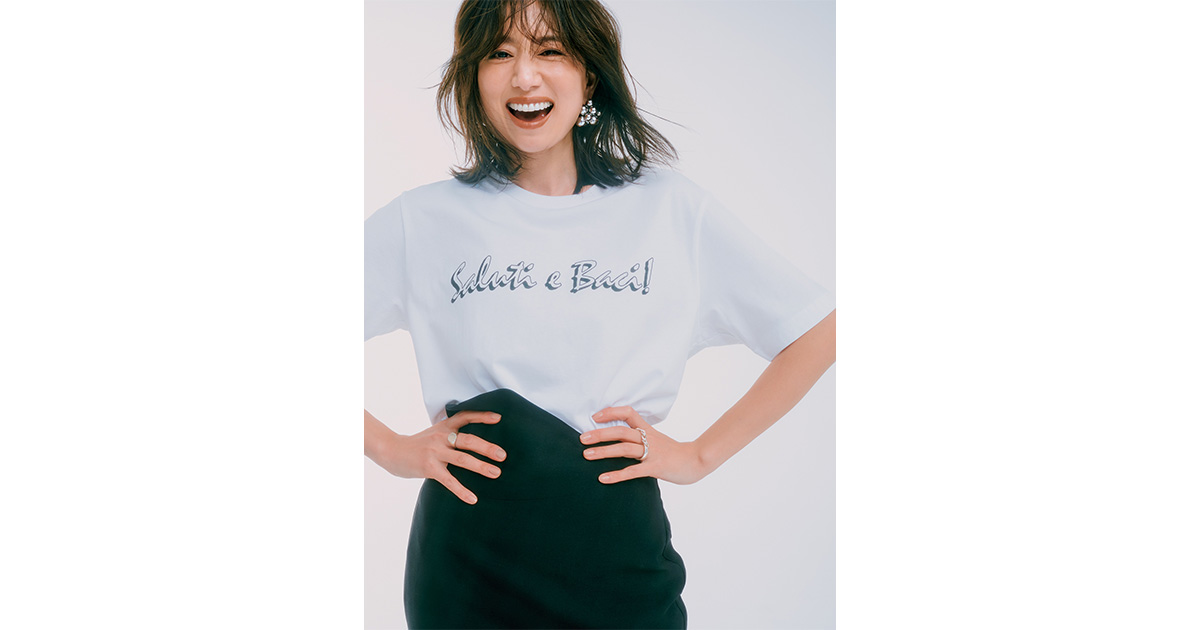 東原亜希,Tシャツコーデ