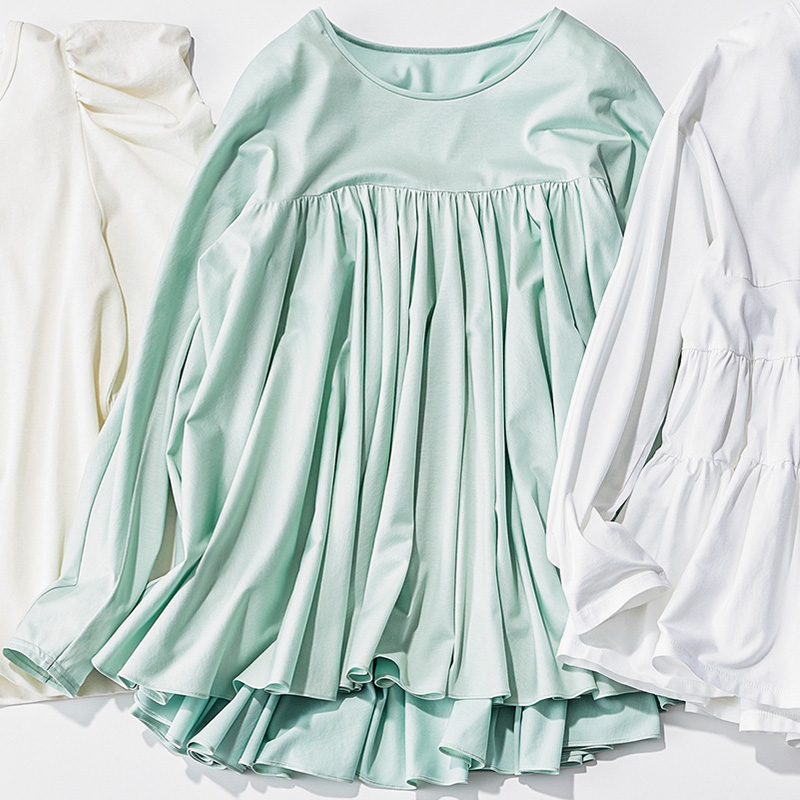 ロンT,長袖カットソー,カラーカットソー,ルフィル