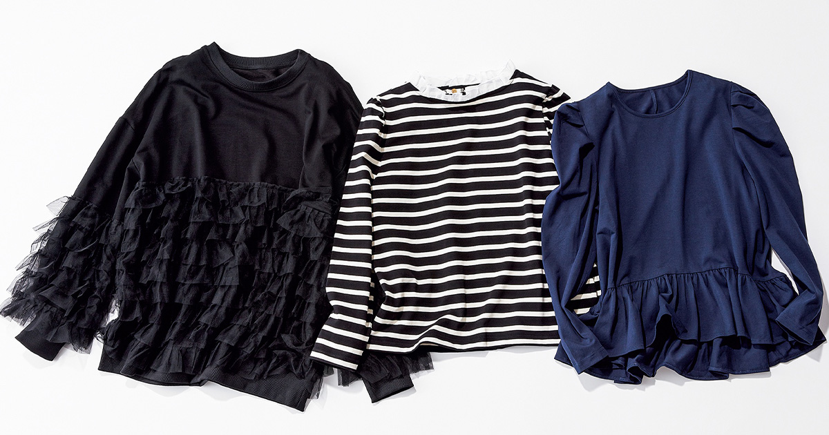 ロンT,長袖カットソー,ボーダーカットソー,ネットブランド,Frene,St.cecilia,ELFRANK