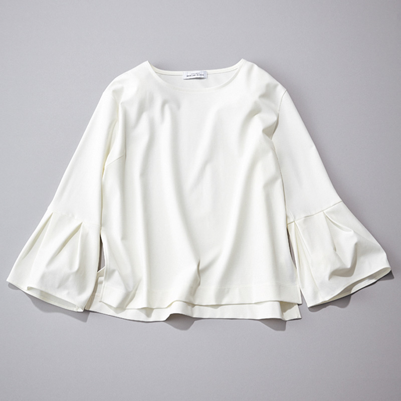 ロンT,白ロンT,カットソー,グリーンレーベル リラクシング