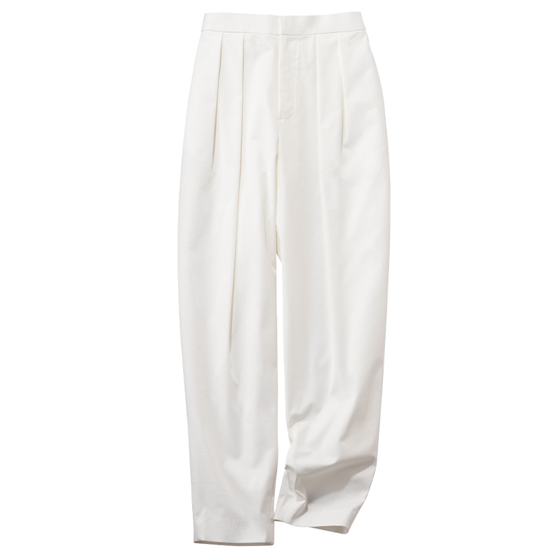 カレンソロジーのタックパンツ,白パンツ