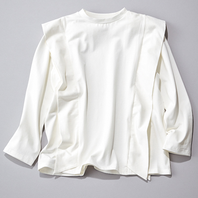 ロンT,白ロンT,カットソー,エルフランク