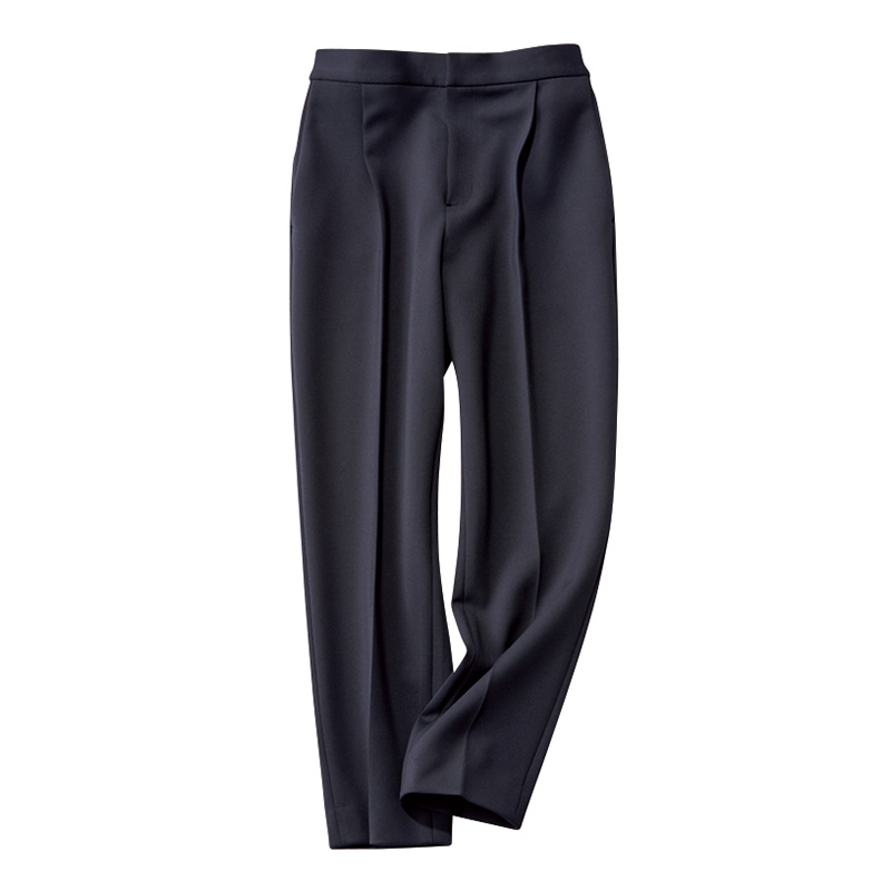 黒パンツ,美脚補正効果,ユナイテッドアローズ,センタープレス