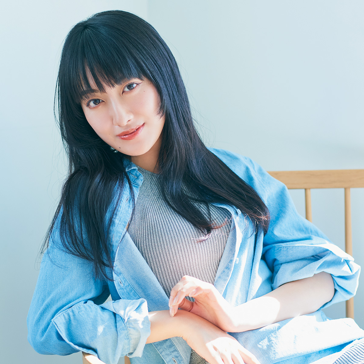 【面長さんには…】 厚めの顔周