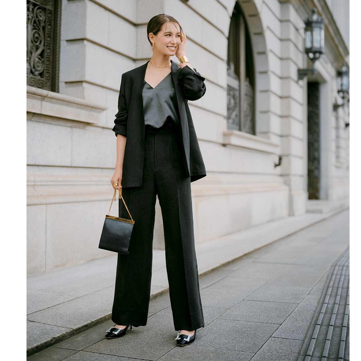 【@お呼ばれ】ジャケット前提の