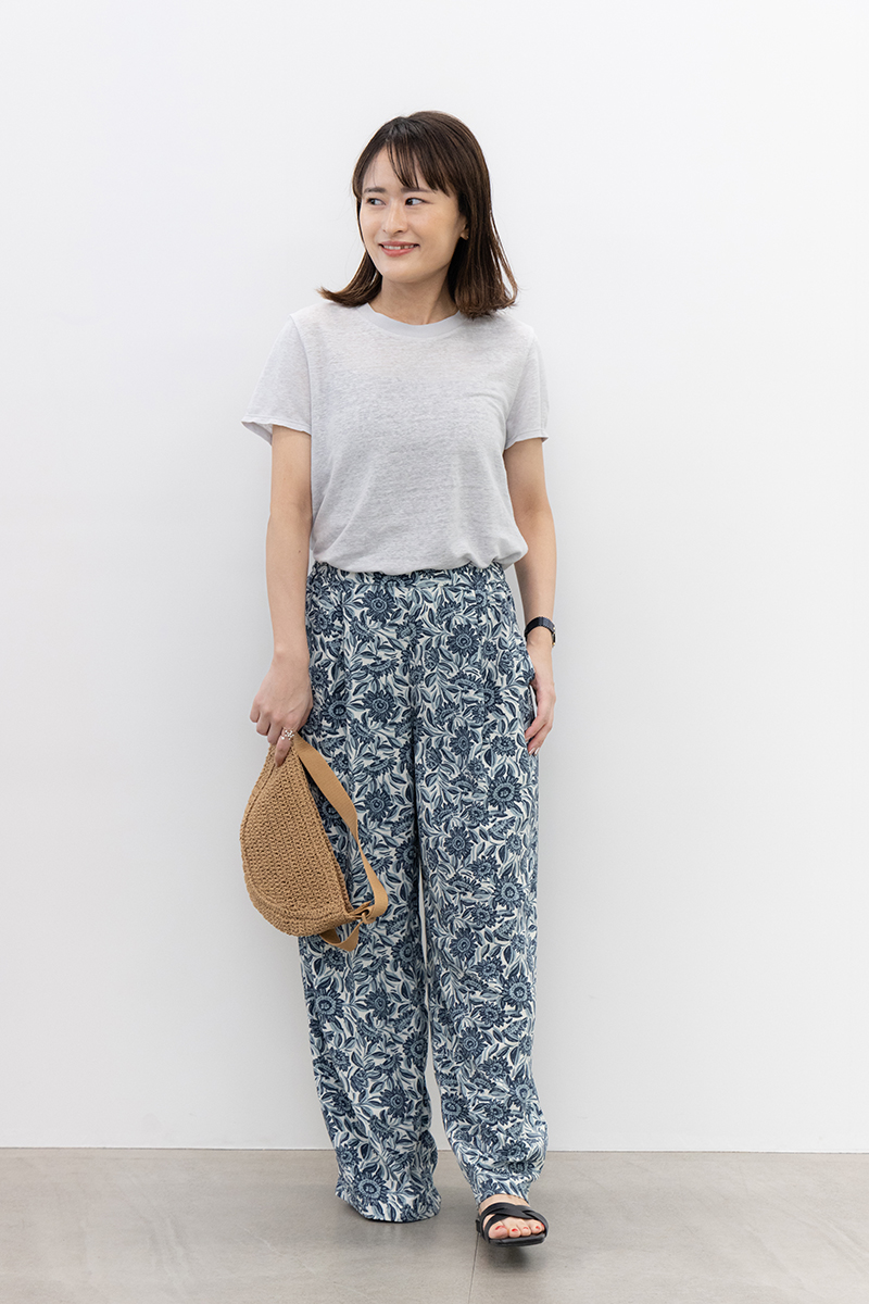 ユニクロとプリンセスタムタムのコラボイージーパンツ