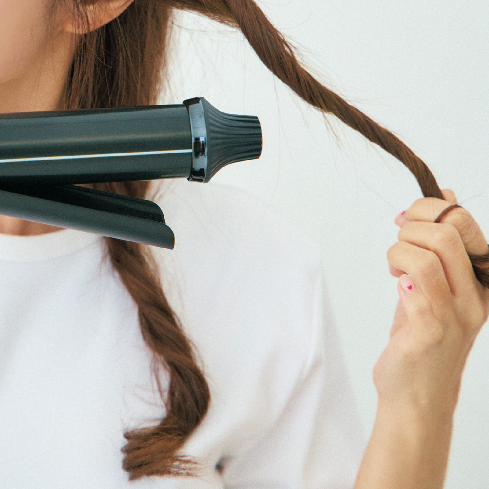 神崎恵さんの巻き髪の作り方 4