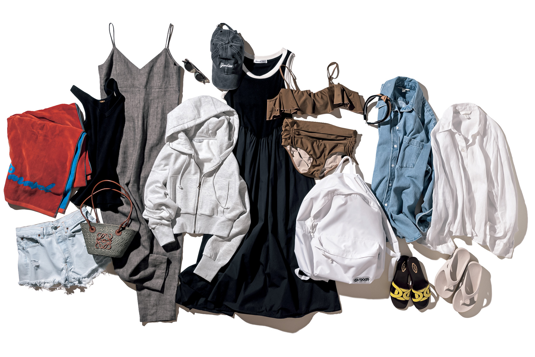 リゾートでも浮かれないベーシッ